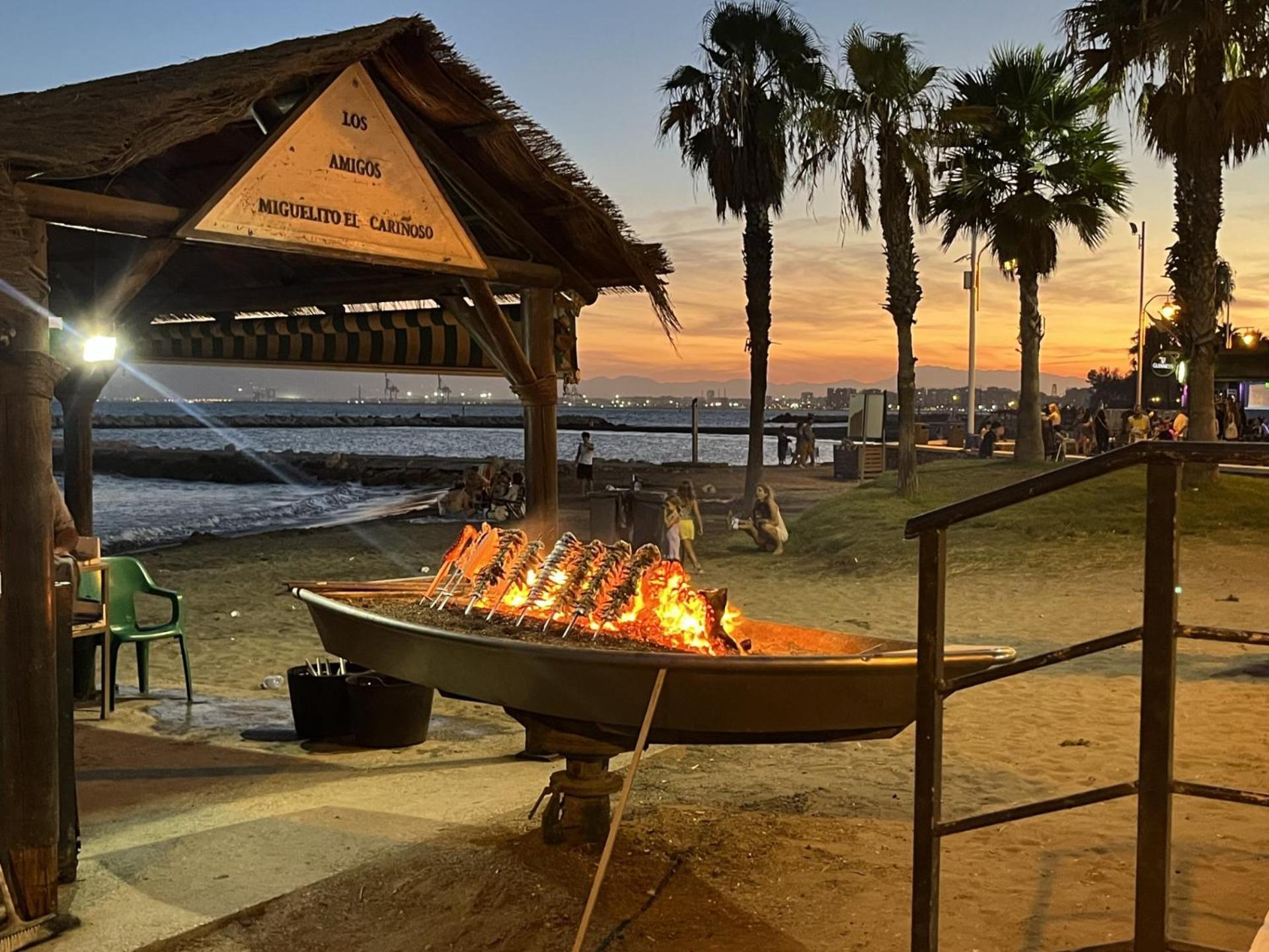 شقة La Casa De La Playa مالقة المظهر الخارجي الصورة
